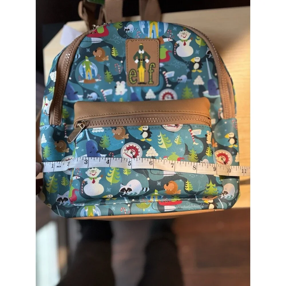 New Buddy The Elf North Pole 11.5”  Mini Backpack Bioworld